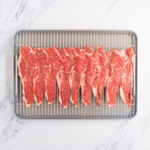 New York Strip Slices