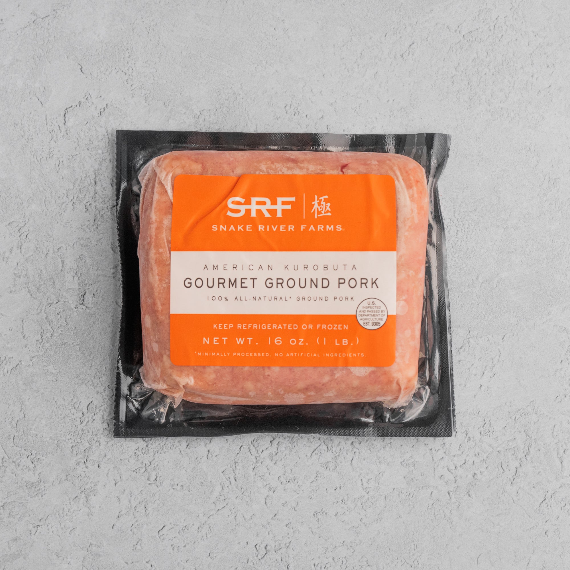 Ground Pork Brick Pack - 1 lb.